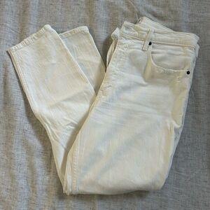 Abercrombie White Skinny Jeans